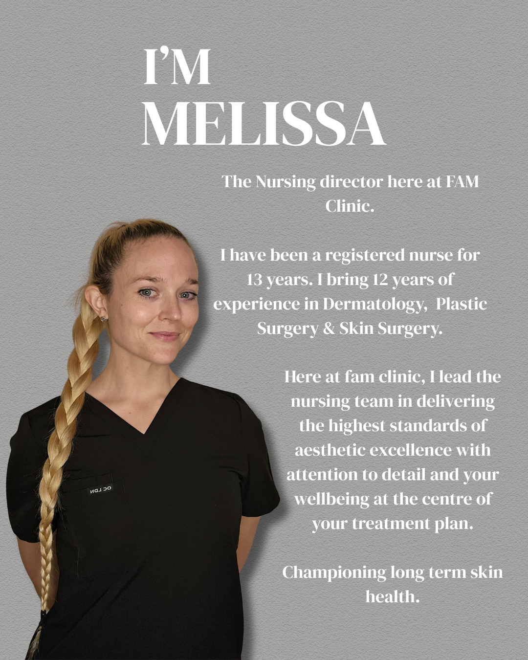 Melissa Amey — Nursing Director at FAM Clinic
